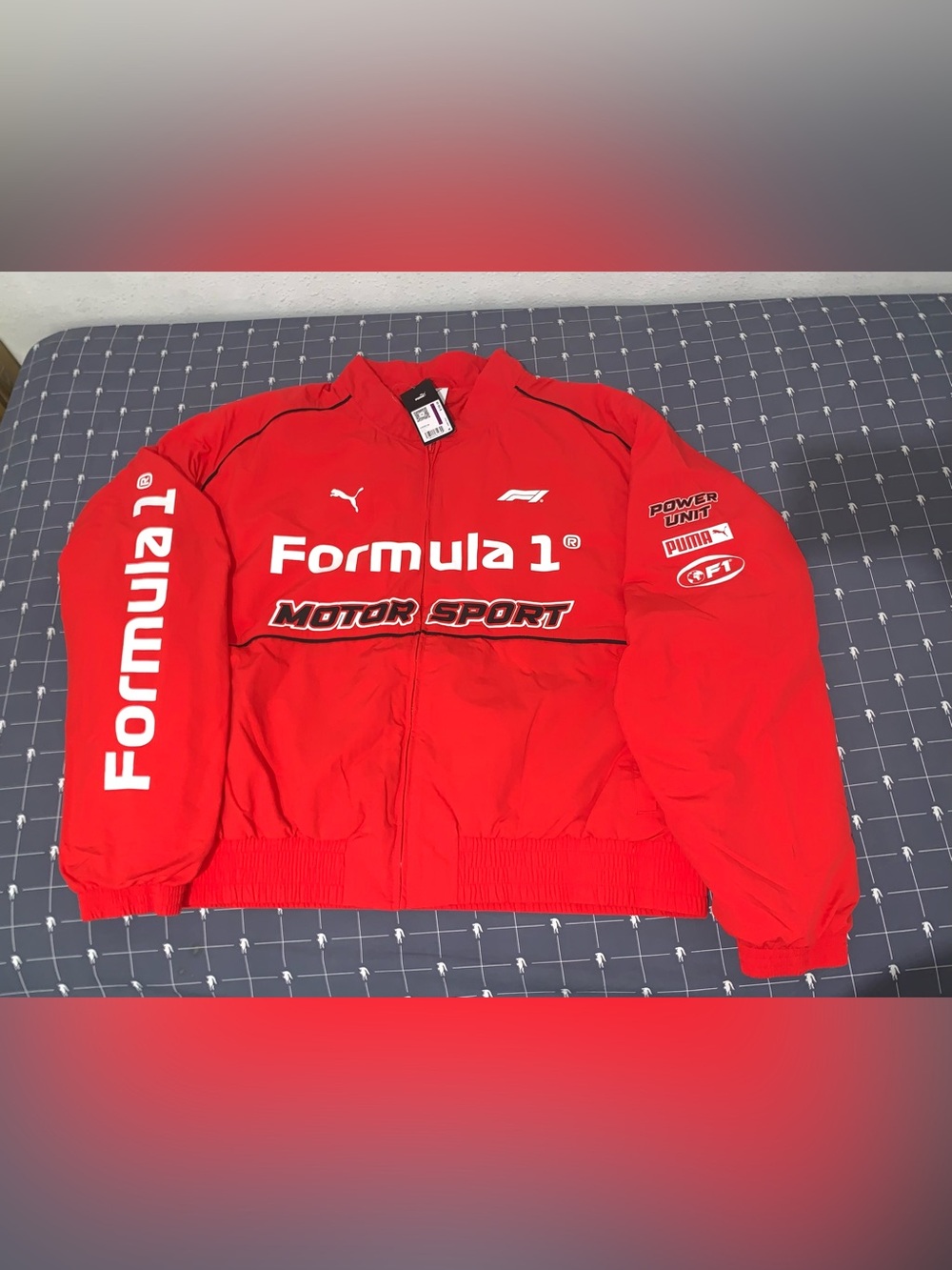 PUMA Formula 1 Pilot Motorsport Men's Jacket Red 635353-06 Size: XXL